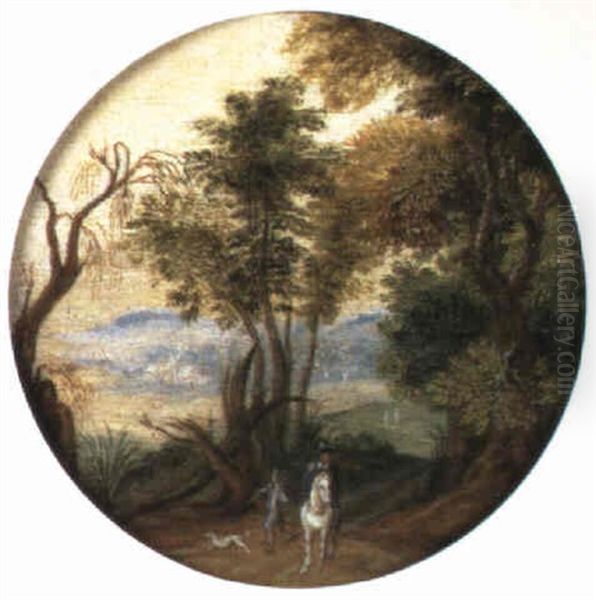 Paysage Anime Oil Painting by Christoffel Jacobsz. Van Der Lamen