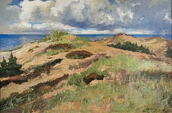 Dunen Auf Hiddensee Oil Painting by Otto Laemmerhirt