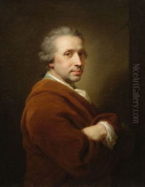 Wladyslaw Gurowski, Grosmarschall Von Litauen Oil Painting by Johann Baptist Lampi the Elder