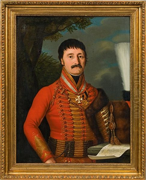 Daniel Mecsery De Tsoor (1759-1823) Oil Painting by Johann Baptist Lampi the Younger