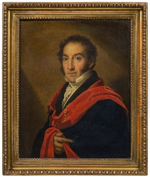 Portrat Ignaz Klang-egger Oil Painting by Johann Baptist Lampi the Younger