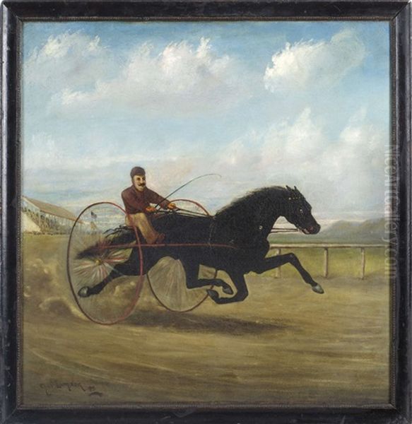 Rowdy Boy Oil Painting by Charles F. Lamson