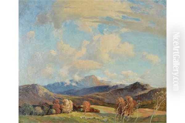 Mountain Landscape by Percy Lancaster