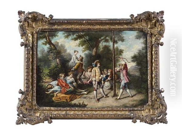 La Jeunesse Oil Painting by Nicolas Lancret