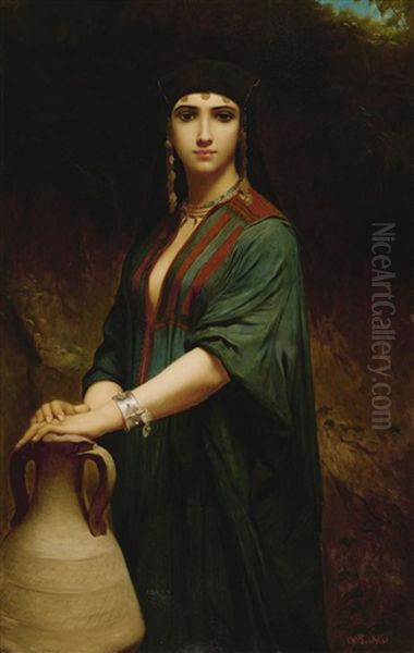 The Fellah Lady Oil Painting by Charles Zacharie Landelle