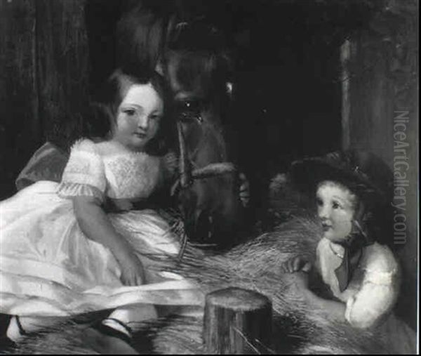 Good Companions Oil Painting by Charles Landseer