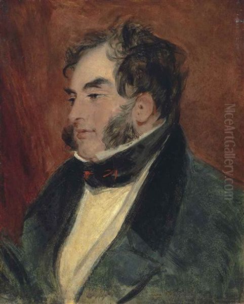 Portrait Of William Arden, 2nd Baron Alvanley Oil Painting by Sir Edwin Henry Landseer