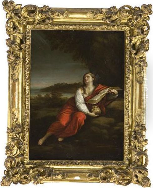 Maddalena Oil Painting by Giovan Battista Beinaschi