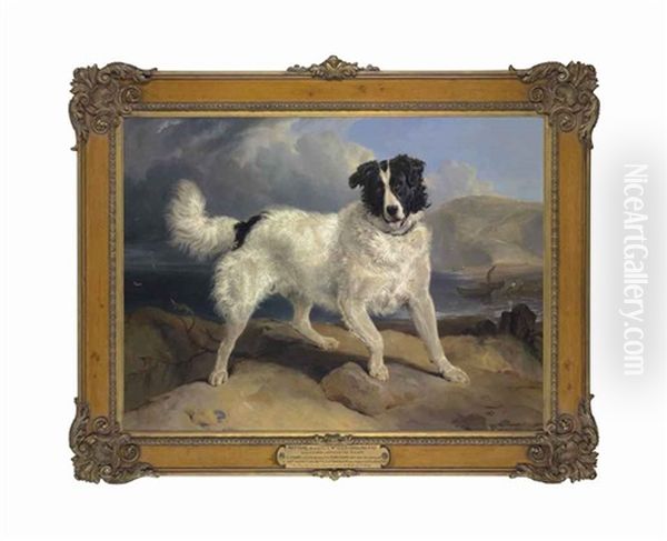 Neptune Oil Painting by Sir Edwin Henry Landseer