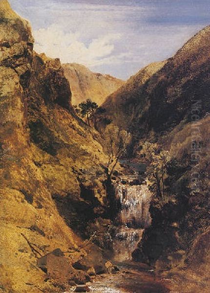 Glen Tilt Oil Painting by Sir Edwin Henry Landseer