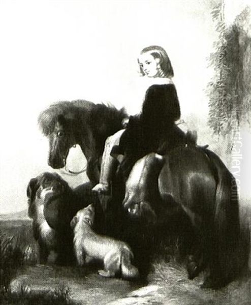 Return From The Warren Oil Painting by Sir Edwin Henry Landseer