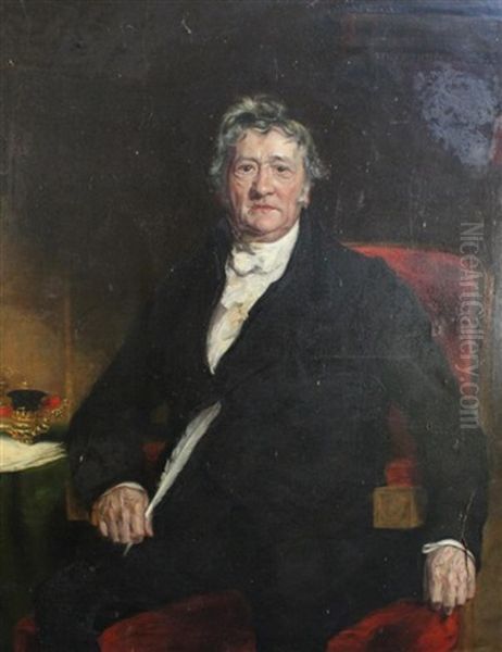 Portrait Of Thomas Clarkson Oil Painting by Samuel Lane