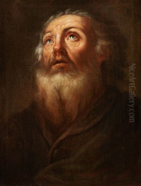 Heiliger Petrus Oil Painting by Giovanni Lanfranco