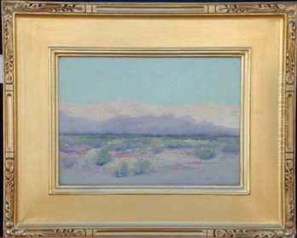 Landscape Oil Painting by Edward M. Langley