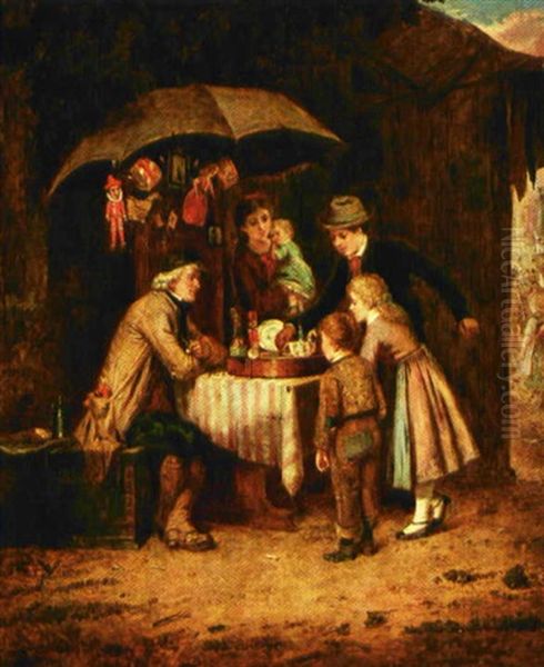 Born, Der Spiller Roulette Oil Painting by Walter Langley