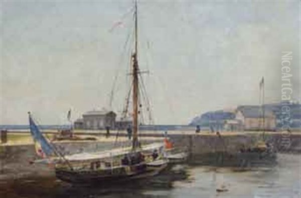 Granville Oil Painting by Emmanuel Lansyer