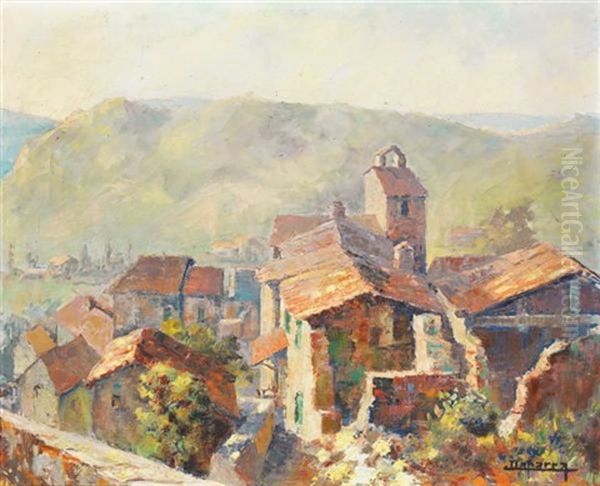 Berfroi De Bruniguel Oil Painting by William Julien Emile Laparra