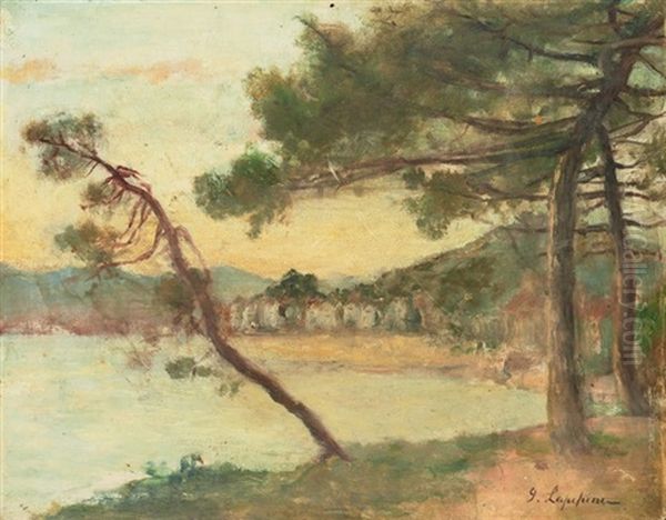 The South Of France Oil Painting by Georgi Alexandrovich Lapchine