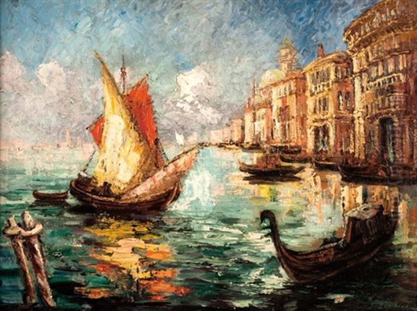 Venise by Georgi Alexandrovich Lapchine