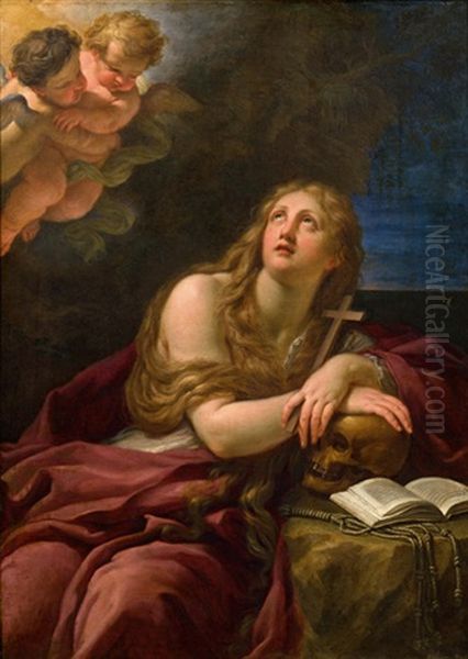 Maria Magdalena Oil Painting by Gaetano Lapis