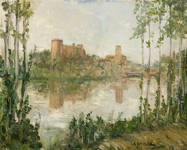 Chateau De Clisson Oil Painting by Pierre Laprade