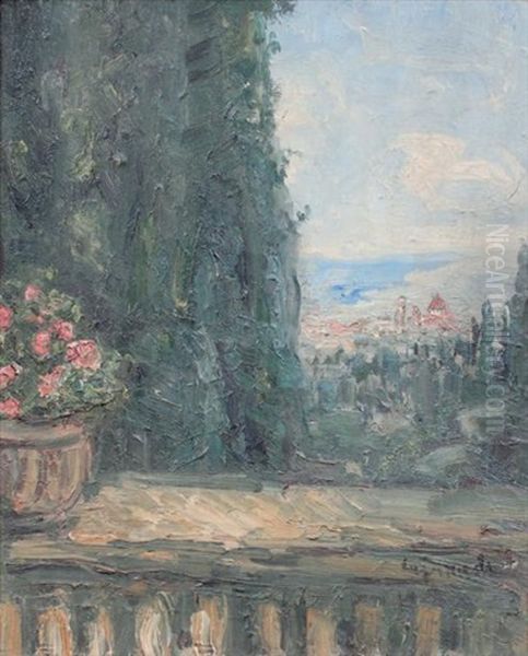 Paysage De Florence Oil Painting by Pierre Laprade