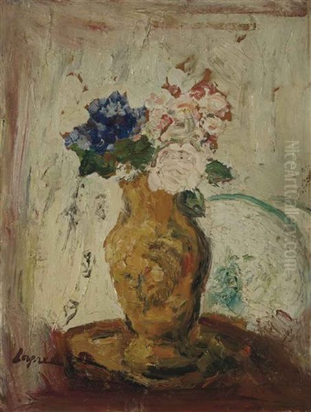 Bouquet De Fleurs Oil Painting by Pierre Laprade