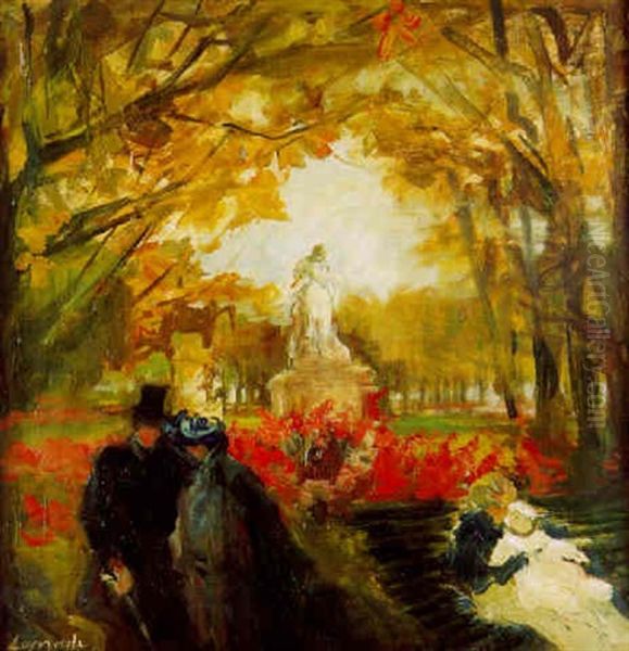 Le Jardin Oil Painting by Pierre Laprade