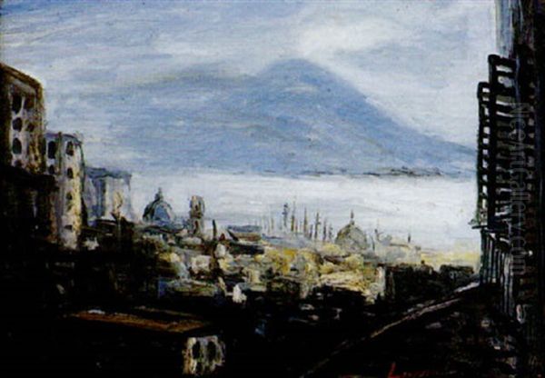 Vue De Milan Oil Painting by Pierre Laprade