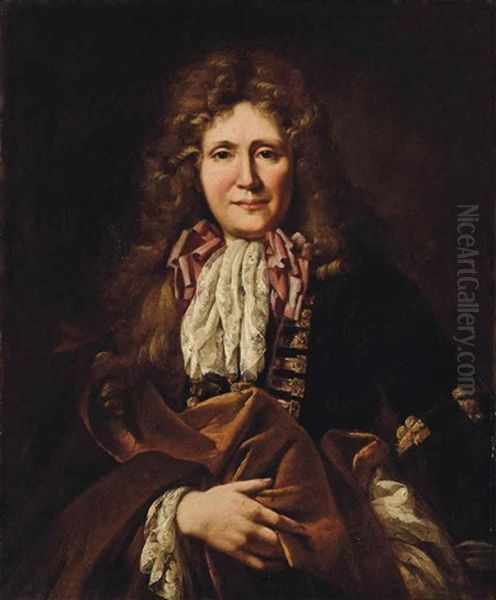 Le Comte De La Chatre Oil Painting by Nicolas de Largilliere