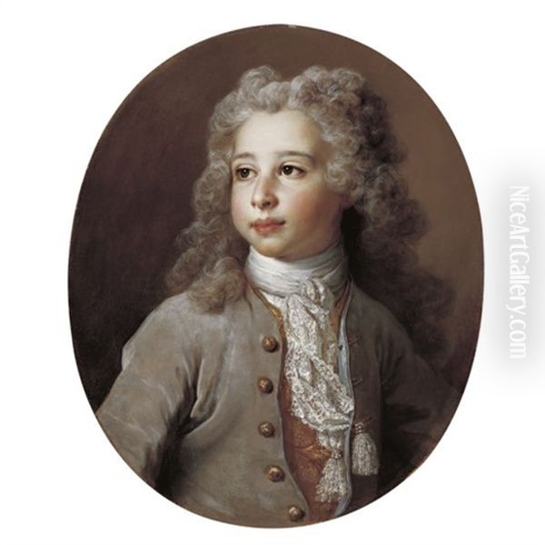 Portrait Of Francois-emmanuel Pommyer Oil Painting by Nicolas de Largilliere