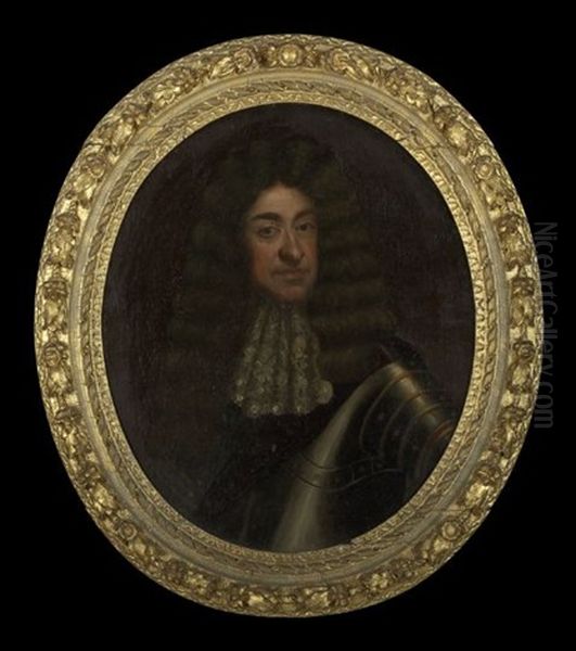 Portrait Of King James Ii Oil Painting by Nicolas de Largilliere