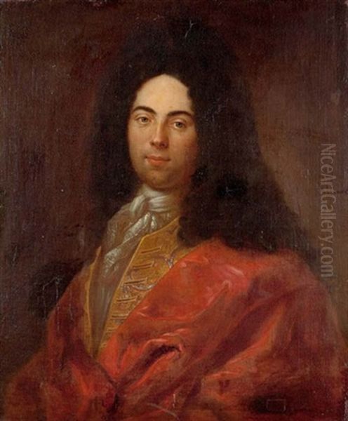 Portrait Eines Herren Oil Painting by Nicolas de Largilliere