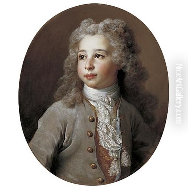 Portrait Of Francois-emmanuel Pommyer Oil Painting by Nicolas de Largilliere