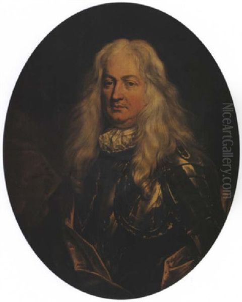 Portrait De Bardo Di Bardi, Comte De Magalotti by Nicolas de Largilliere