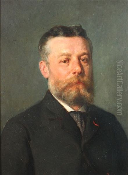 Portrait D'homme Oil Painting by Armand Laroche