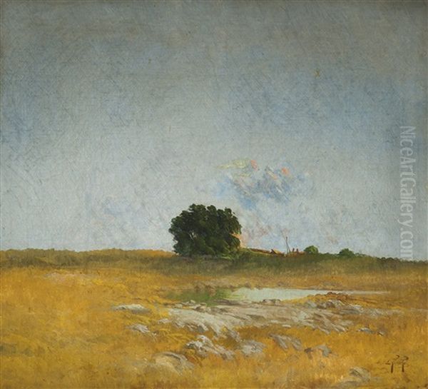 Escena De Campo Oil Painting by Ernesto Laroche