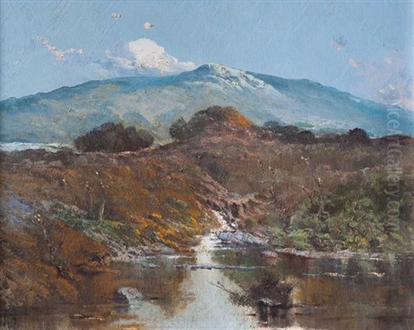 Sierra De Las Animas Oil Painting by Ernesto Laroche