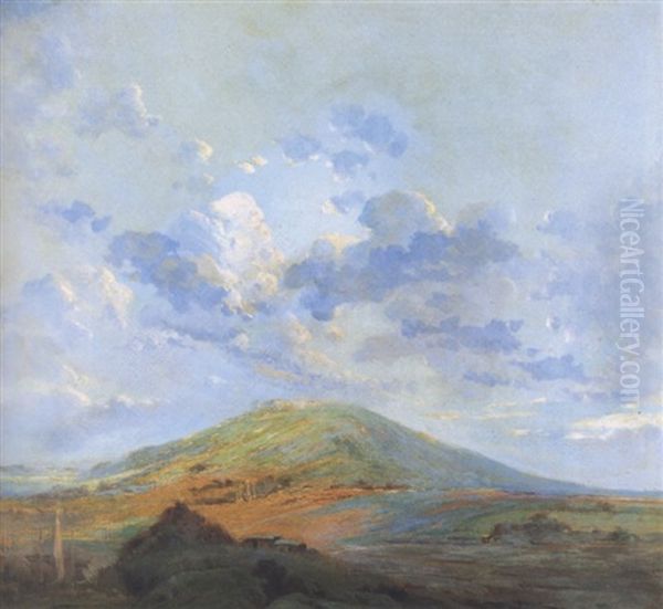 Cumbres Uruguayas Oil Painting by Ernesto Laroche