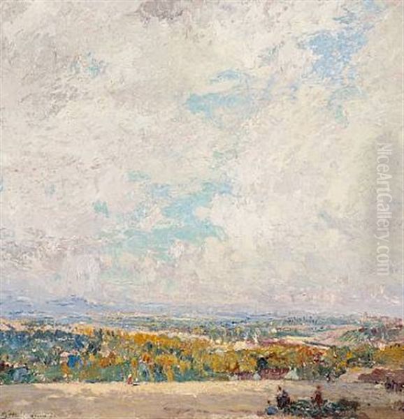 View Of Madrid Oil Painting by Fernando Laroche