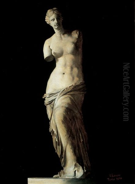 Venus De Milo Oil Painting by Ludger Larose