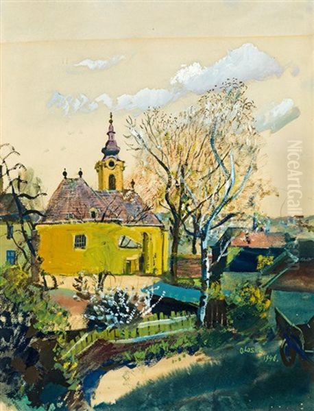 Church In Ober St. Veit by Oskar Laske