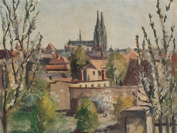 Braunschweig Oil Painting by Oskar Laske