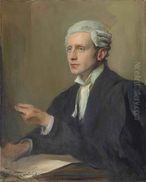 Paul De Laszlo, The Artist's Son Oil Painting by Philip Alexius De Laszlo