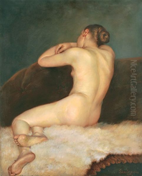 Nude Oil Painting by Philip Alexius De Laszlo