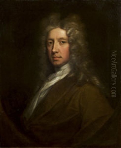 Portrait Of A Gentleman, A Member Of The Gore Family Oil Painting by James Latham