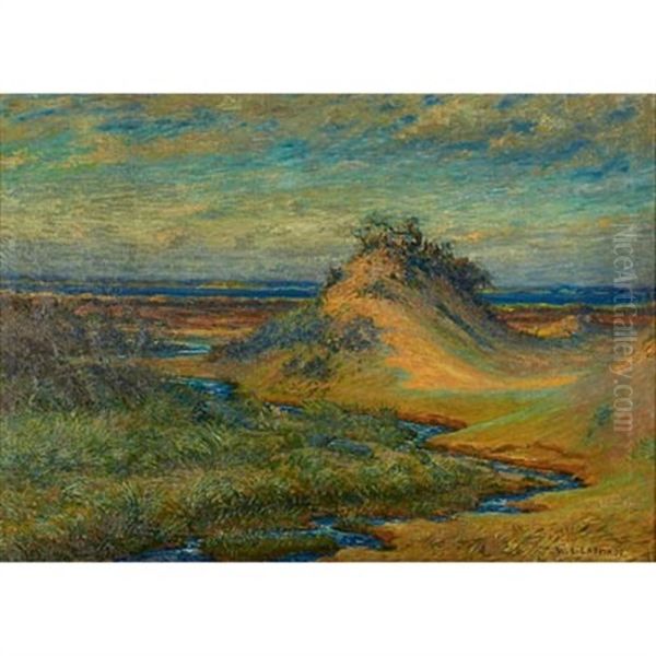 Untitled (montauk, Long Island) Oil Painting by William Langson Lathrop