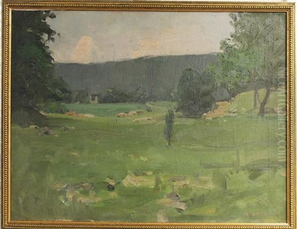 Landscape Oil Painting by William Langson Lathrop