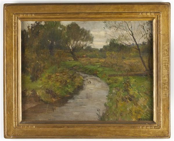 Landscape Oil Painting by William Langson Lathrop