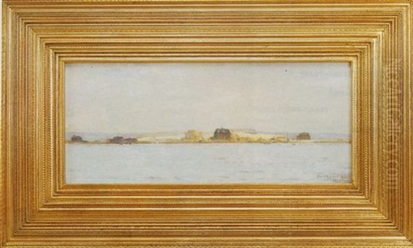 Northport Bay, Long Island Oil Painting by William Langson Lathrop